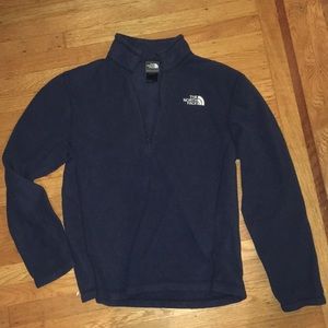 North Face fleece half zip